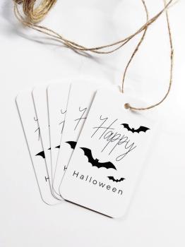 Halloween Geschenkanhänger Fledy